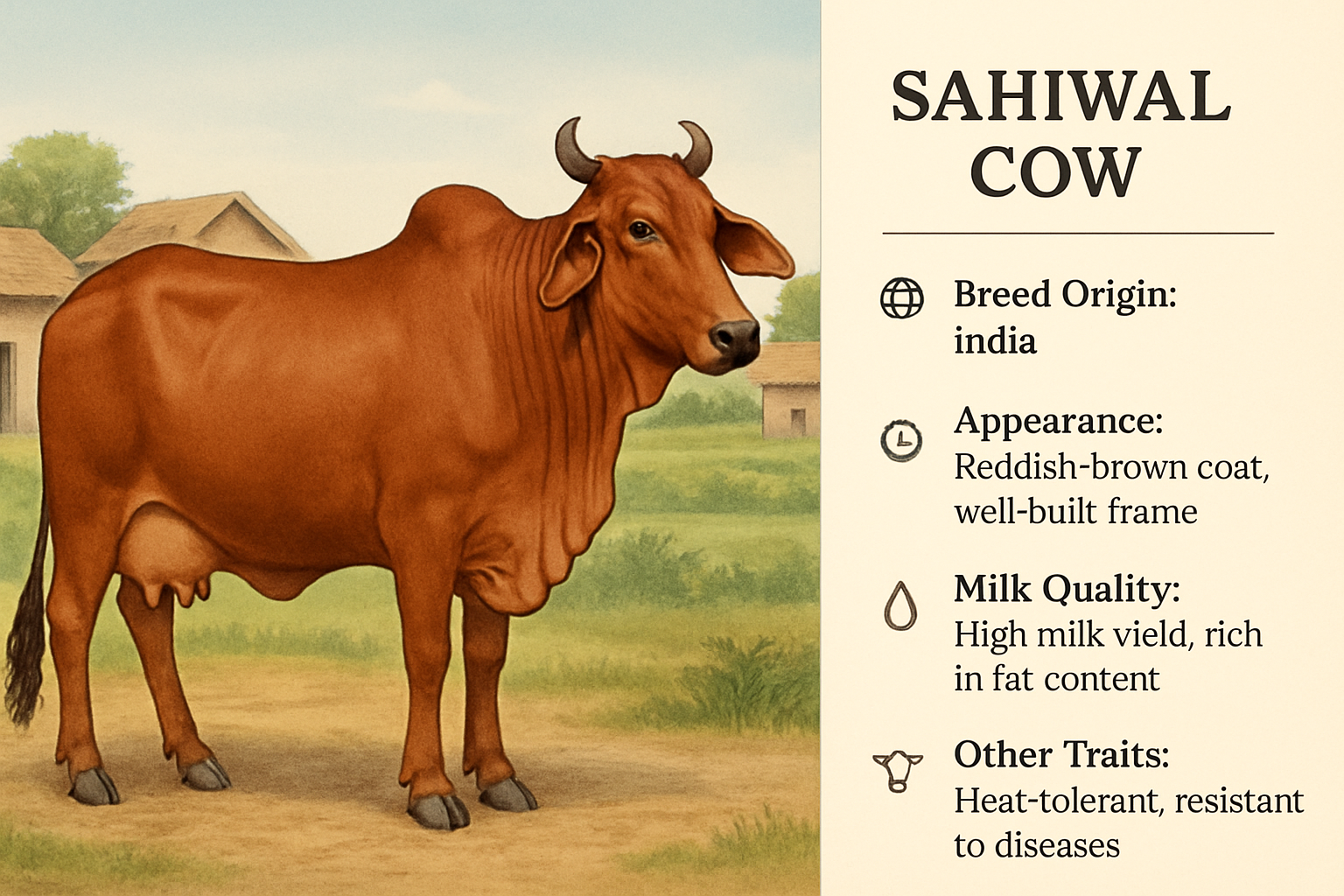 Sahiwal Cow